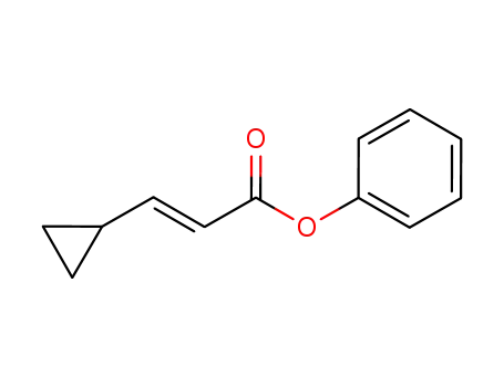 Molecular Structure of 1374419-05-2 ((E)-phenyl 3-cyclopropylacrylate)