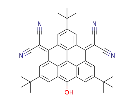 2,6,10-tri-tert-butyl-4,8-bis(dicyanomethylidene)-4H,8H-dibenzo[cd,mn]pyren-12-ol