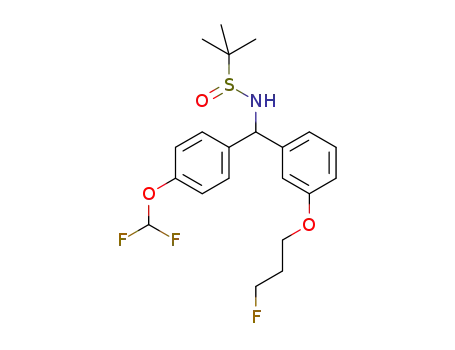 C<sub>21</sub>H<sub>26</sub>F<sub>3</sub>NO<sub>3</sub>S