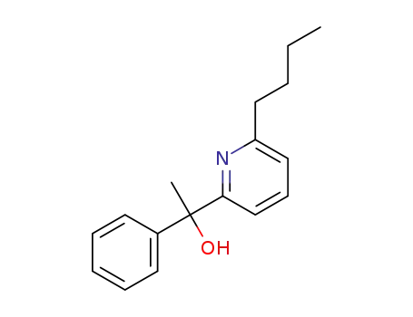 1-(6-(n-butyl)pyridin-2-yl)-1-phenylethanol
