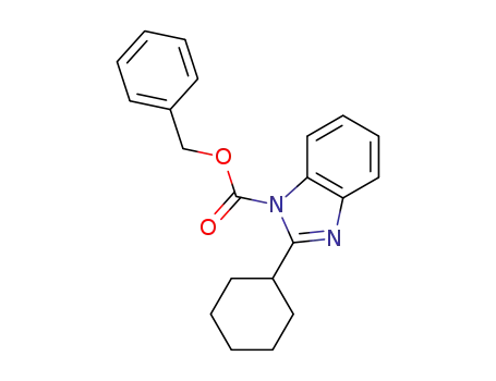 1-benzyloxycarbonyl-2-cyclohexylbenzimidazole