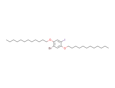 1-bromo-4-iodo-2,5-didodecyloxybenzene