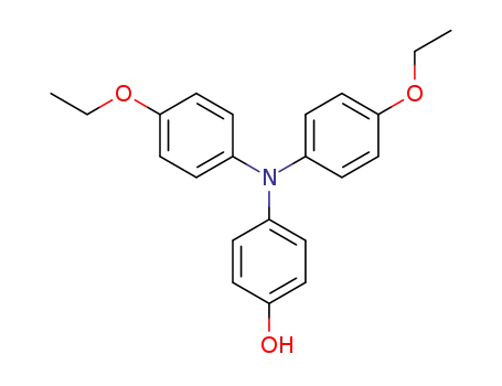 Molecular Structure of 1421611-75-7 (4-[bis(ethoxyphenyl)amino]phenol)