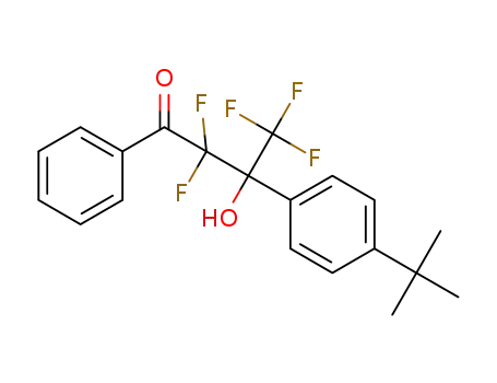 2,2,4,4,4-pentafluoro-3-hydroxy-3-(4-tert-butylphenyl)-1-phenylbutan-1-one