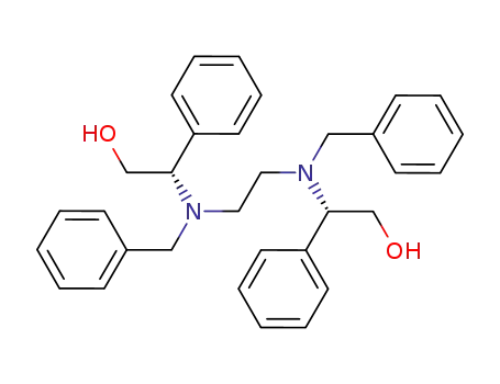 Molecular Structure of 1421593-11-4 ((2S)-2-[benzyl(2-{benzyl[(1S)-2-hydroxy-1-phenylethyl]amino}ethyl)amino]-2-phenylethan-1-ol)