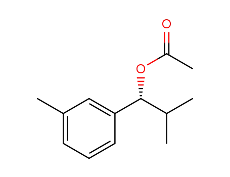 (R)-2-methyl-1-(3-methylphenyl)propyl acetate