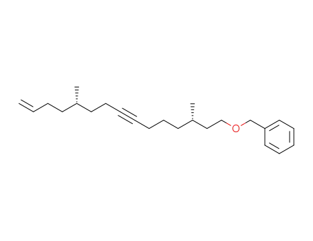 (3S,11S)-1-benzyloxy-3,11-dimethyl-14-pentadecen-7-yne