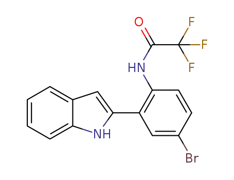 Molecular Structure of 1407182-05-1 (C<sub>16</sub>H<sub>10</sub>BrF<sub>3</sub>N<sub>2</sub>O)