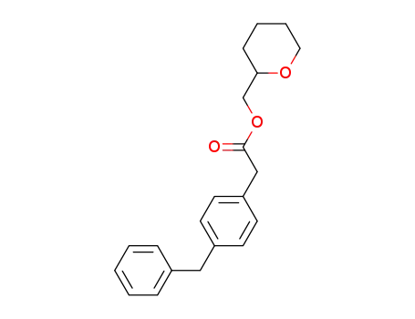 (±)-tetrahydro-2H-pyran-2-ylmethyl (4-benzylphenyl)acetate