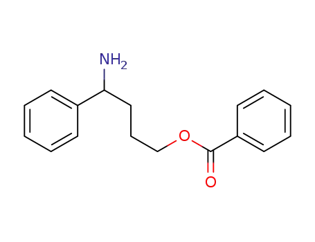 4-(benzoyloxy)-1-phenylbutylamine