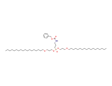 benzyl N-(3-{bis[3-(octadecyloxy)propoxy]phosphoryl}propyl)carbamate