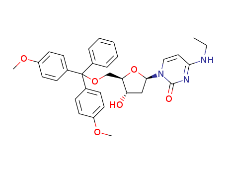 5'-O-[Bis(4-methoxyphenyl)phenylmethyl]-2'-deoxy-N-ethylcytidine