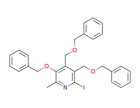 3,α4,α5-tri-O-benzyl-6-iodopyridoxine