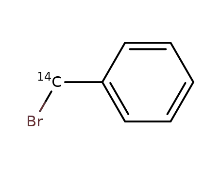 Molecular Structure of 15314-26-8 ([1-<sup>14</sup>C]benzylbromide)