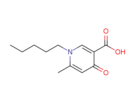 6-methyl-4-oxo-1-pentyl-1,4-dihydropyridine-3-carboxylic acid