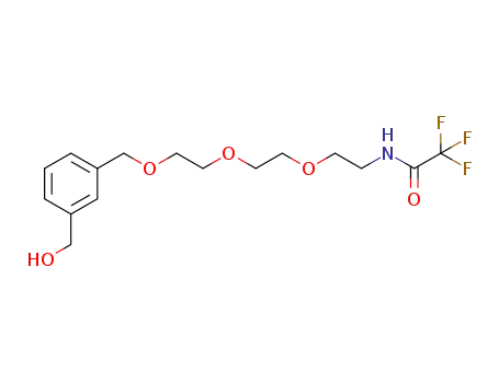 (3-((2-(2-(2-(2,2,2-trifluoroacetamido)ethoxy)ethoxy)ethoxy)methyl))benzyl alcohol