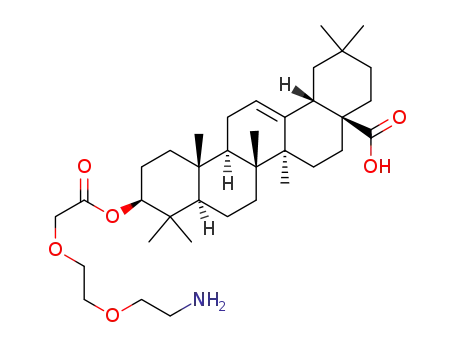 3β-{2-[2-(2-aminoethoxy)ethoxy]acetoxy}olean-12-en-28-oic acid