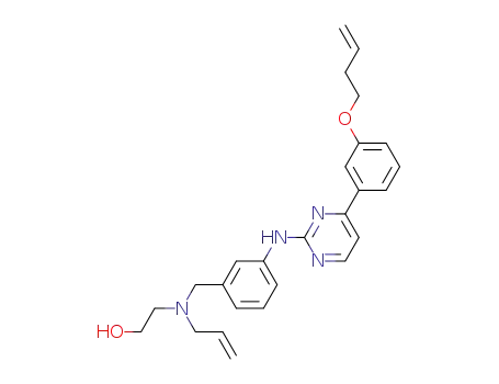 2-(allyl-{3-[4-(3-but-3-enyloxyphenyl)pyrimidin-2-ylamino]benzyl}amino)ethanol