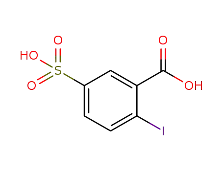 Molecular Structure of 115521-99-8 (C<sub>7</sub>H<sub>5</sub>IO<sub>5</sub>S)