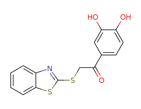 2-(1,3-benzothiazol-2-ylsulfanyl)-1-(3,4-dihydroxyphenyl)ethanone