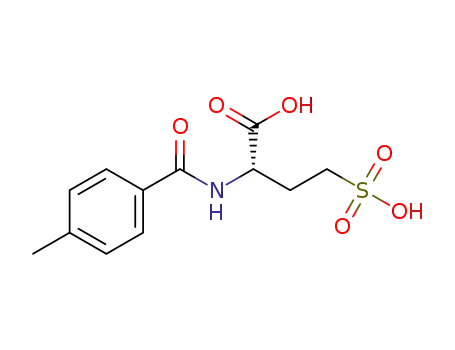 Molecular Structure of 1345693-06-2 (N-(p-toluoyl)homocysteic acid)