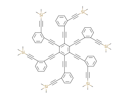 hexakis({2-[(trimethylsilyl)ethynyl]phenyl}ethynyl)benzene