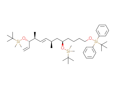 (5S,6S,9R,11R,E)-11-(tert-butyldimethylsilyloxy)-2,2,3,3,6,9,18,18-octamethyl-17,17-diphenyl-5-vinyl-4,16-dioxa-3,17-disilanonadec-7-ene