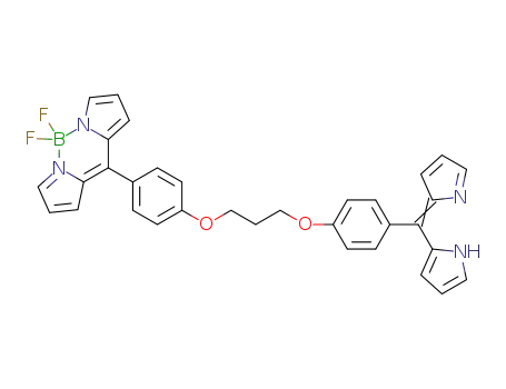 C<sub>33</sub>H<sub>27</sub>BF<sub>2</sub>N<sub>4</sub>O<sub>2</sub>