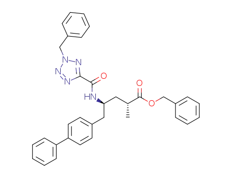 (2R,4S)-4-[(2-benzyl-2H-tetrazole-5-carbonyl)-amino]-5-biphenyl-4-yl-2-methyl-pentanoic acid benzyl ester
