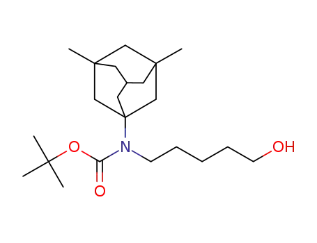 tert-butyl (3,5-dimethyladamantan-1-yl)(5-hydroxypentyl)carbamate