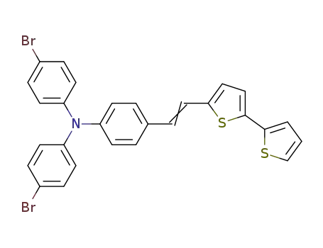 C<sub>28</sub>H<sub>19</sub>Br<sub>2</sub>NS<sub>2</sub>