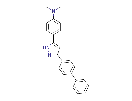 4-[3-(biphenyl-4-yl)-pyrazole-5-yl]-N,N-dimethylaniline