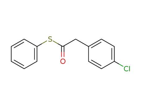 (4-chloro-phenyl)-thioacetic acid <i>S</i>-phenyl ester