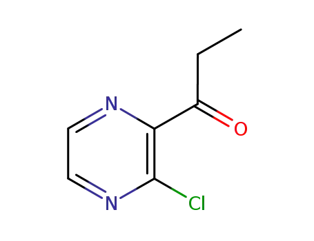 1-(3-chloro-2-pyrazinyl)-1-propanone