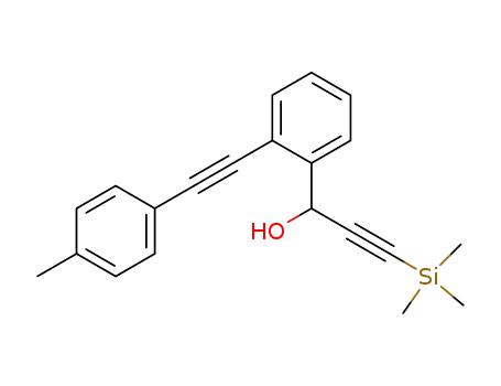 1-{2-[2-(4-methylphenyl)-1-ethynyl]phenyl}-3-(trimethylsilyl)-2-propyn-1-ol