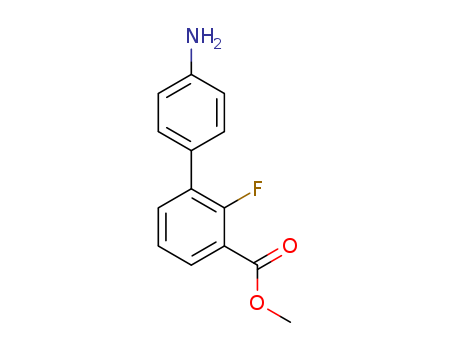 [1,1'-Biphenyl]-3-carboxylic acid, 4'-amino-2-fluoro-, methyl ester