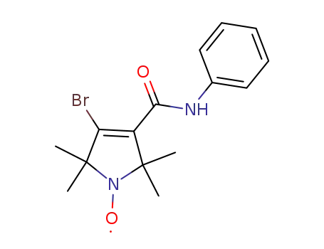 4-bromo-2,2,5,5-tetramethyl-3-[(phenylamino)carbonyl]-2,5-dihydro-1H-pyrrol-1-oxyl