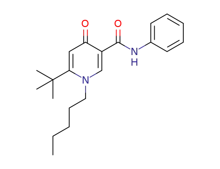 6-tert-butyl-4-oxo-1-pentyl-N<sub>3</sub>-(phenyl)-1,4-dihydropyridine-3-carboxamide