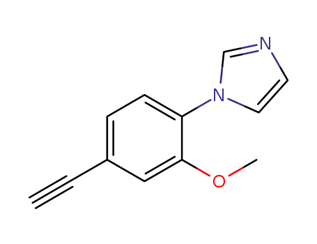 1-(4-ethynyl-2-methoxyphenyl)-1H-imidazole