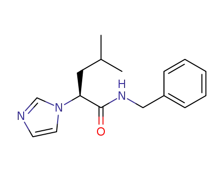 (S)-N-benzyl-2-(1H-imidazol-1-yl)-4-methylpentanamide