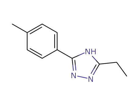 Molecular Structure of 1216193-88-2 (3-ethyl-5-(p-tolyl)-4H-1,2,4-triazole)