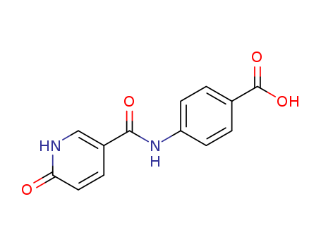 Benzoic acid, 4-[[(1,6-dihydro-6-oxo-3-pyridinyl)carbonyl]amino]- (9CI)