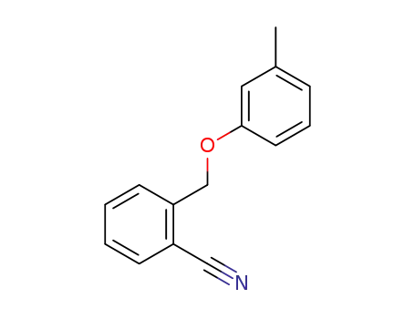 Molecular Structure of 951906-95-9 (2-(3-methylphenoxymethyl)benzonitrile)