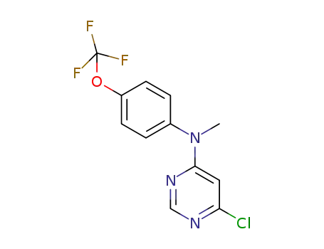 6-chloro-N-methyl-N-(4-(trifluoromethoxy)phenyl)-pyrimidin-4-amine