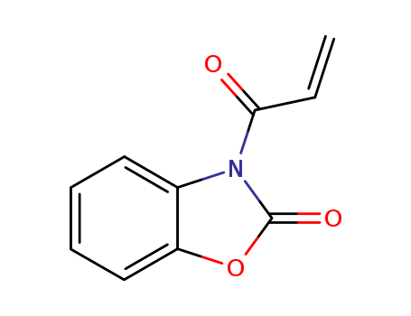 Molecular Structure of 17280-79-4 (2(3H)-Benzoxazolone, 3-(1-oxo-2-propenyl)-)