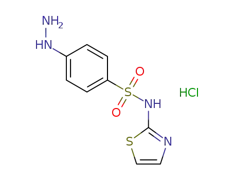 C<sub>9</sub>H<sub>10</sub>N<sub>4</sub>O<sub>2</sub>S<sub>2</sub>*ClH
