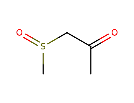 Molecular Structure of 251565-63-6 (2-Propanone, 1-(methylsulfinyl)-, (+)- (9CI))
