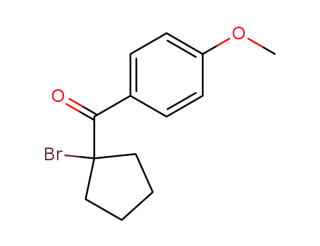 (1-bromocyclopentyl)(4-methoxyphenyl)methanone