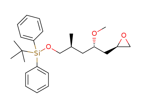 tert-butyl((2S,4S)-4-methoxy-2-methyl-5-((R)-oxiran-2-yl)pentyloxy)diphenylsilane