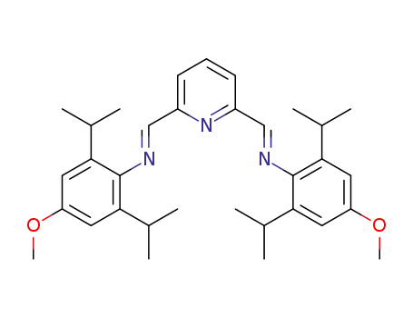 (E,E)-N,N?'-(pyridine-2,6-diylbis-(methanylylidene))bis(4-methoxy-2,6-diisopropylaniline)